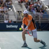 Andy Murray suffered his injury in Miami last month.