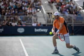 Andy Murray suffered his injury in Miami last month.