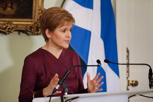 Nicola Sturgeon said she "hated" having to impose the new restrictions.