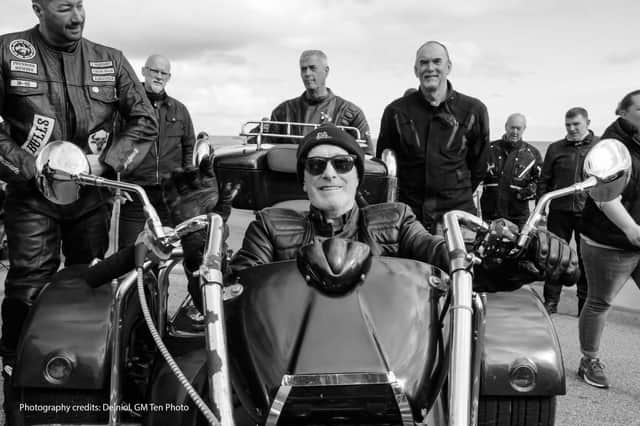 “It was perfect”: 60 bikers make “last ride” dream come true after care home makes plea for help. Picture by Deniol