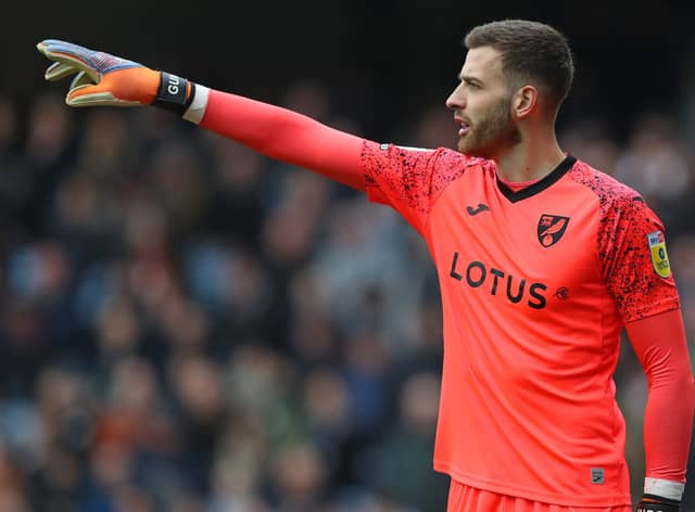 Angus Gunn has been in good form for Norwich City this season.