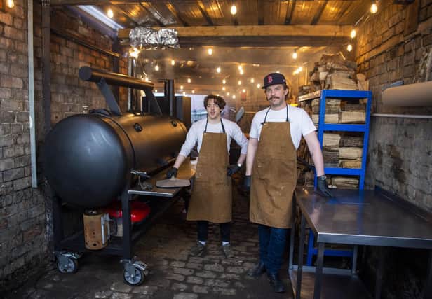 The Smiddy, Dunedin Street, Edinburgh
Food Review - The Smiddy, Dunedin STreet, EDinburgh
Sam Lamont and Cameron Bell (owner and wearing hat)