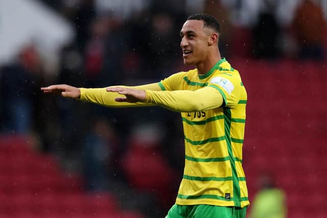 Celtic are expected to complete the loan signing of Republic of Ireland striker Adam Idah from Norwich City on transfer deadline day. (Photo by Ryan Hiscott/Getty Images)