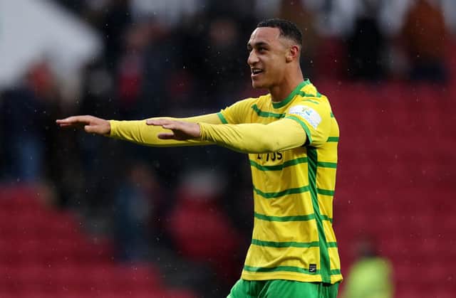 Celtic are expected to complete the loan signing of Republic of Ireland striker Adam Idah from Norwich City on transfer deadline day. (Photo by Ryan Hiscott/Getty Images)