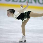 Edinburgh skater Kara Ramsay in motion in 2012.