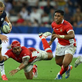 Duhan van der Merwe shone for Scotland against Tonga.