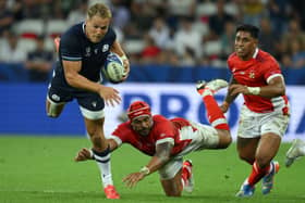 Duhan van der Merwe shone for Scotland against Tonga.