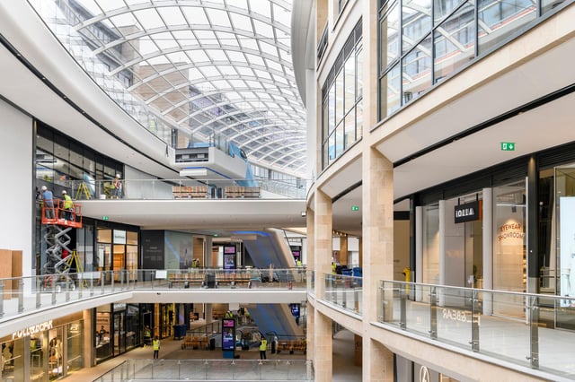 The completion of the first phase of the development brings a new, retail led, lifestyle district that fully integrates into and enhances Edinburgh’s City Centre providing an inspiring, attractive, and vibrant destination for locals and visitors to shop, eat and play.
