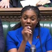 Conservative party leader Kemi Badenoch during Prime Minister's Questions