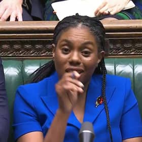 Conservative party leader Kemi Badenoch during Prime Minister's Questions
