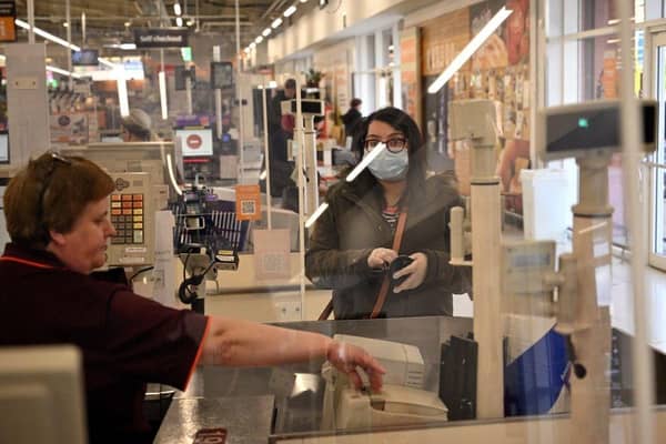The impact of rising costs is expected to be reflected in the latest retail sales figures, for March. Picture: AFP via Getty Images.