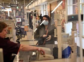 The impact of rising costs is expected to be reflected in the latest retail sales figures, for March. Picture: AFP via Getty Images.