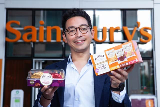 Alex Sano-Davies, head of grocery at Border Biscuits has hailed the extended deal with supermarket chain Sainsbury's. Picture: Mark Bassett