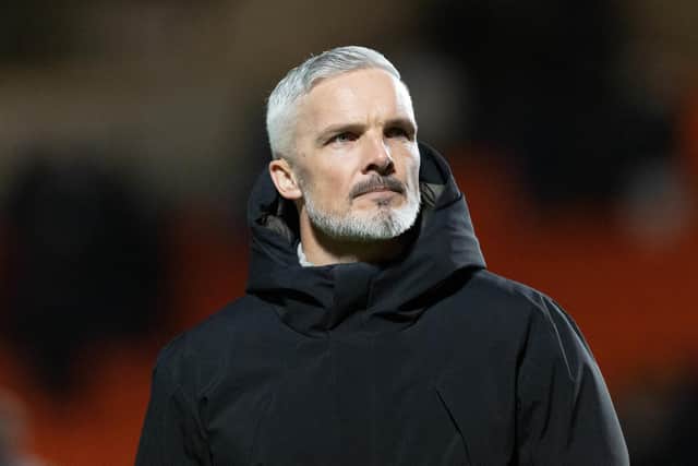 Jim Goodwin has been in the Dundee United hotseat for a year now - and the pressure is on.