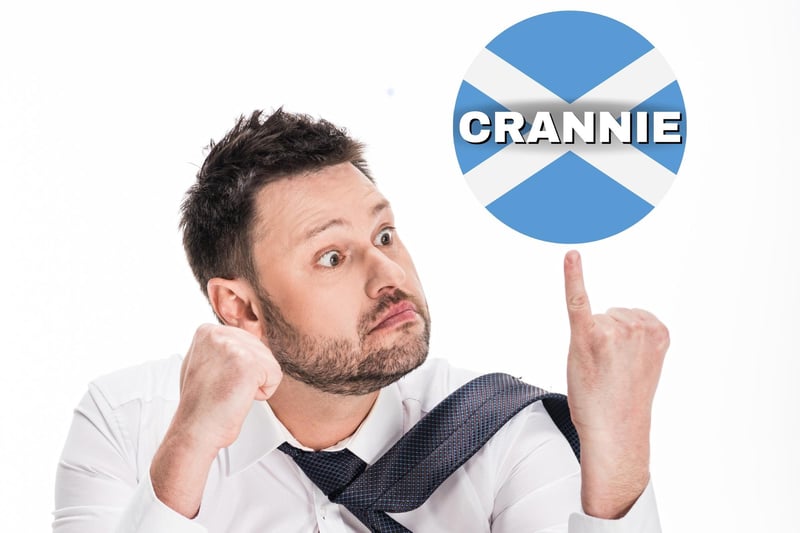 You’ve heard of a pinky finger or even a “pinky winky”, now get ready for a crannie or a “cranniewanny”. This charming Scots word refers to your little finger e.g., your pinky.