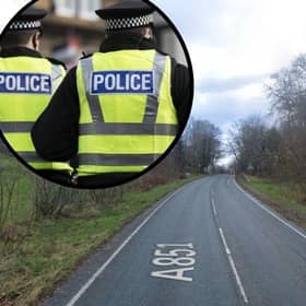 A man has died after being hit by a car on the Isle of Skye on the A851.