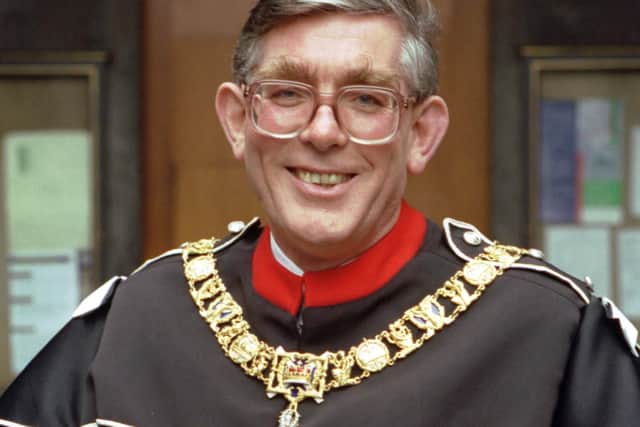 Former Edinburgh Lord Provost Norman Irons was the Capital's civic head from 1992 until 1996. Picture: Jack Crombie.