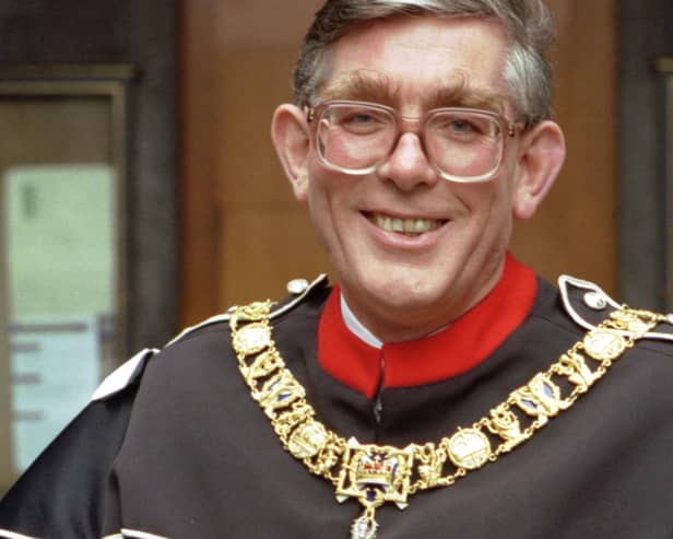 Former Edinburgh Lord Provost Norman Irons was the Capital's civic head from 1992 until 1996.  Picture: Jack Crombie.