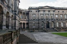 Edinburgh University's Old College building. Picture: Ian Georgeson