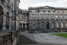 Edinburgh University's Old College building. Picture: Ian Georgeson