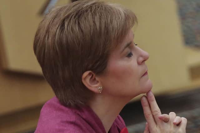 First Minister Nicola Sturgeon has seen internal divisions in the SNP too