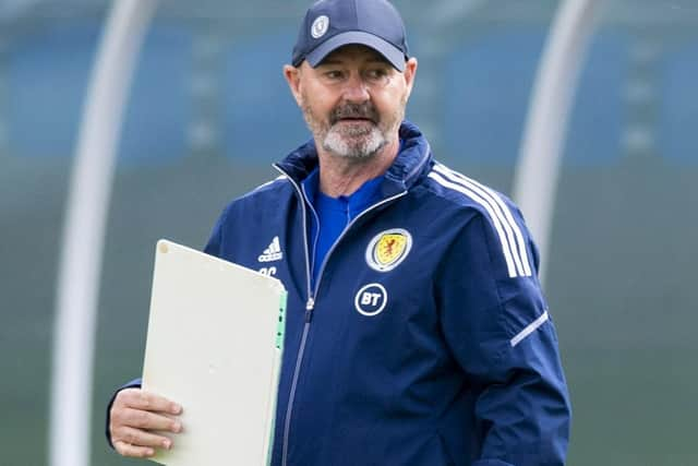 Steve Clarke has named his Scotland squad for the Euro 2024 qualifers against Cyprus and Spain.  (Photo by Mark Scates / SNS Group)