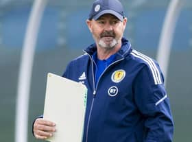 Steve Clarke has named his Scotland squad for the Euro 2024 qualifers against Cyprus and Spain.  (Photo by Mark Scates / SNS Group)