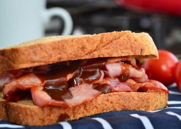 The popularity of products such as bacon rolls soared as diners turned to comfort foods.
