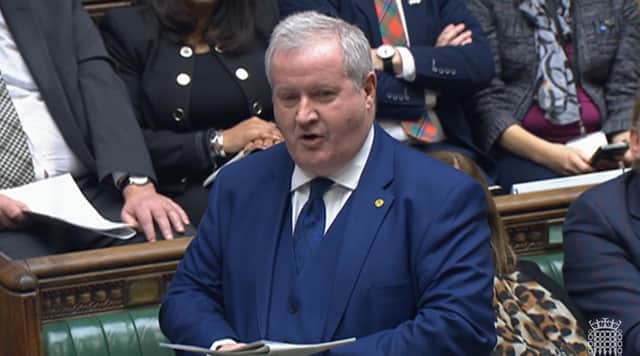 Outgoing SNP Westminster leader Ian Blackford won't be missed, says Brian Wilson (Picture: House of Commons/PA)