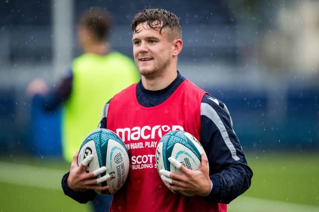 Darcy Graham is primed for Edinburgh's home match against the Stormers this weekend. Picture: Ross Parker/SNS