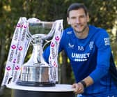 Borna Barisic Is promoting Viaplay’s exclusively live coverage of the Viaplay Cup Final between Rangers and Celtic on Sunday from 2pm. (Photo by Alan Harvey / SNS Group)