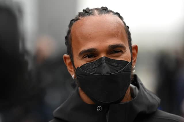 Sir Lewis Hamilton says he 'strongly' encourages Black students to apply. Picture: Dan Mullan/Getty Images.