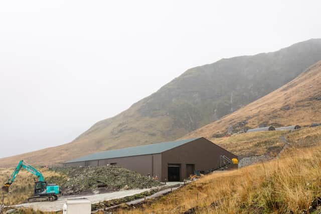 Scotgold's processing plant at the Cononish mine. Picture: Alix McIntosh.