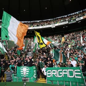 Celtic fan group, The Green Brigade, will return to Saturday's match against Livingston following their ban. (Photo by Alan Harvey / SNS Group)