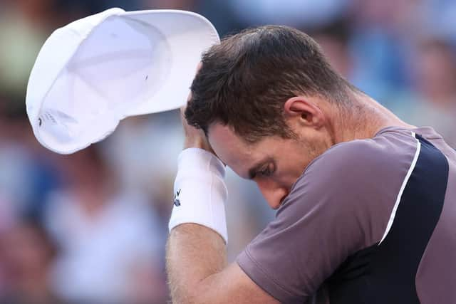 Andy Murray was defeated in straight sets by Tomas Martin Etcheverry at the Australian Open.