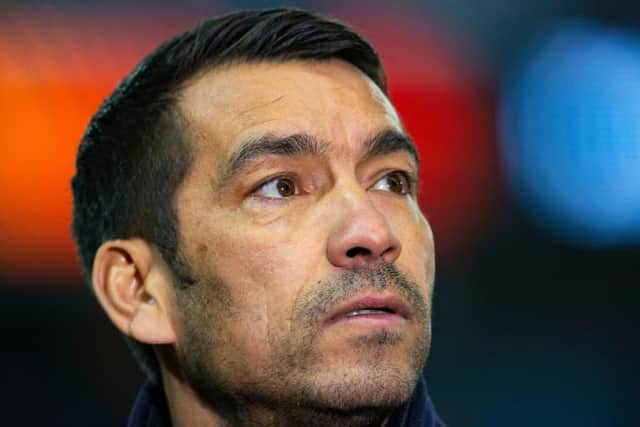 Rangers manager Giovanni van Bronckhorst says his team will 'do our business on the pitch' as they attempt to reach the last eight of the Europa League. (Photo by Alan Harvey / SNS Group)