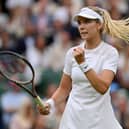 Katie Boulter is bidding to reach the last 16 of Wimbledon on Saturday along with fellow Brit Liam Broady. (Photo by Justin Setterfield/Getty Images)
