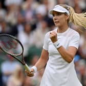 Katie Boulter is bidding to reach the last 16 of Wimbledon on Saturday along with fellow Brit Liam Broady. (Photo by Justin Setterfield/Getty Images)