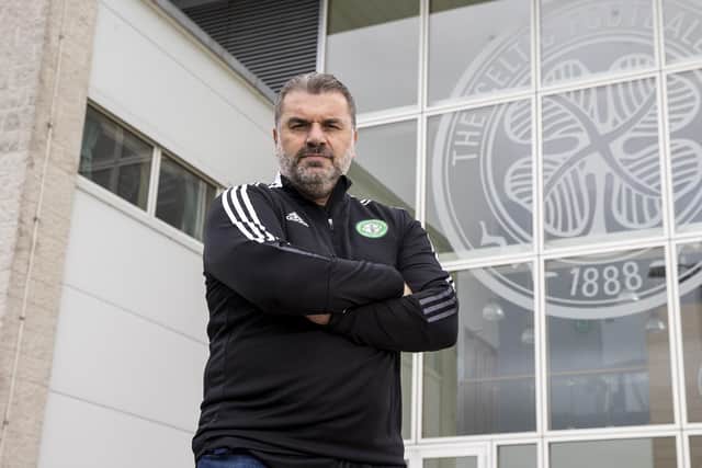 New Celtic Manager Ange Postecoglou during his first day at Lennoxtown on June 23, 2021, in Glasgow, Scotland. (Photo by Craig Williamson / SNS Group)