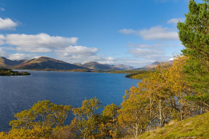 Loch Lomond is the largest expanse of freshwater in the United Kingdom with a surface area of 27.5 square miles. The Trossachs National Park is the fourth largest, with a total area of 720 square miles.