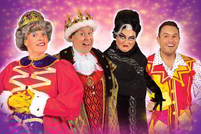 Allan Stewart, Andy Gray, Grant Stott and Jordan Young were due to appear in the forthcoming production of Sleeping Beauty.