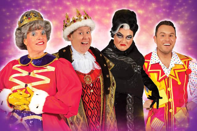 Allan Stewart, Andy Gray, Grant Stott and Jordan Young were due to appear in the forthcoming production of Sleeping Beauty.