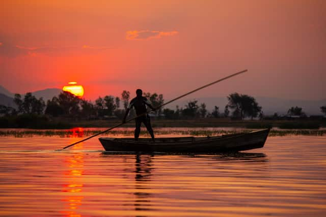 Malawi is the third poorest country in the world and high up the list of the most vulnerable to the impacts of climate change - 1.5 million people living around Lake Chilwa are already suffering the consequences of extreme droughts and floods. Picture: Dennis Lupenga