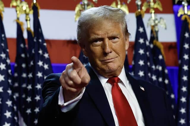 Donald Trump has condemned Labour’s stance over the North Sea oil and gas industry. Picture: Chip Somodevilla/Getty Images
