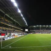 Rosenborg's Lerkendal stadium will host Hearts in a UEFA Conference League qualifier on Thursday. Pic: ERIK BIRKELAND/AFP via Getty Images
