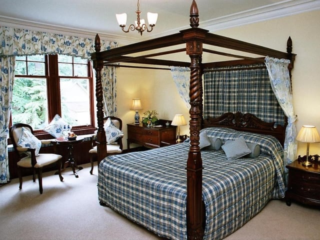 Built in 1902, the Tigh na Sgiath Country House Hotel is the ormer home of the Lipton Tea Family. The elegant mansion is set in its own fabulous grounds in the heart of the Cairngorm National Park, ideally located for the Speyside Malt Whisky Trail, and is the second best hotel in Scotland according to reviewers. Julie R said: This was my second visit to this lovely hotel and it was just as lovely as the first time. So welcoming and friendly and the breakfasts are great - freshly cooked to order from a great choice."