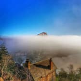 James Mooney captured a layer of haar hanging over the Forth Rail Bridge on an otherwise bright, sunny morning in North Queensferry on May 30 2021.