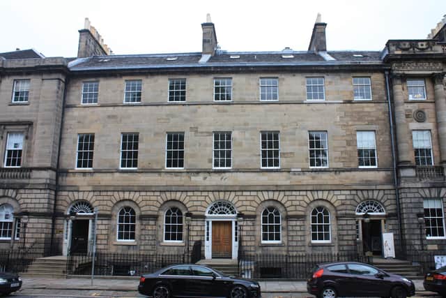 7 Charlotte Square in Edinburgh's New Town, home of the Georgian House. PIC: CC