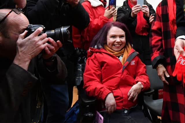 Pam Duncan-Glancy, of Scottish Labour, had to wait outside the building for 45 minutes before being allowed to join the other candidates inside.