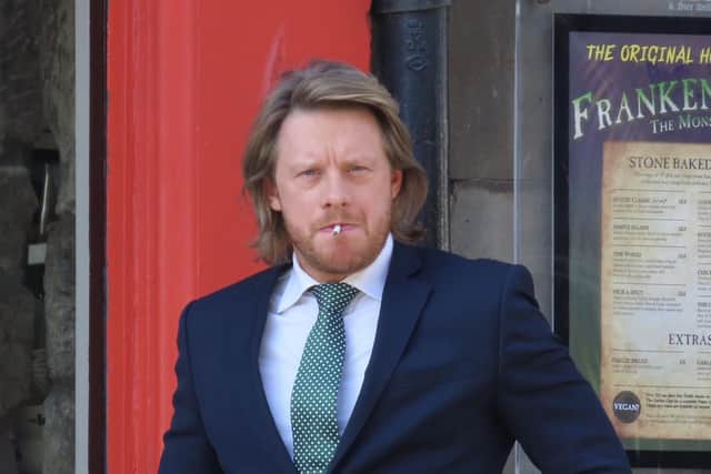 Guilty: Former Edinburgh SNP councillor Lewis Ritchie has been convicted of three sex attacks